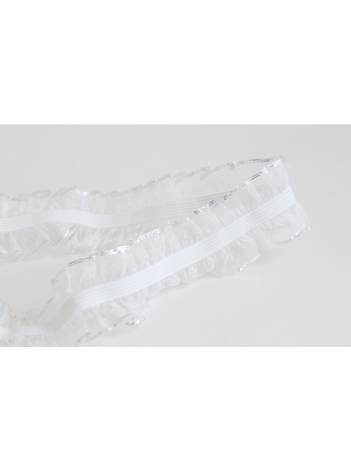 Fashion Cute White Lace Butterfly Bear Birthday Holiday Stretch Baby Girl Hairband