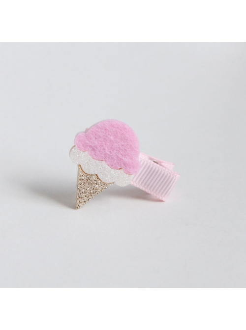 Ice Cream Shiny Fashion Cute Girl Princess Baby Birthday Hairpin
