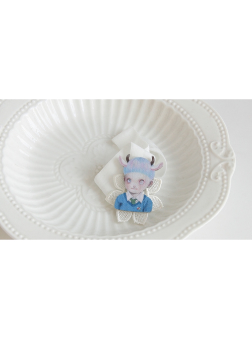 Fashion Cute Holiday Birthday White Lace Flower Cartoon Cute Girl Baby Hairband