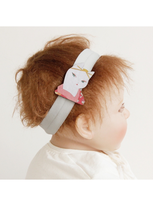 Fashion Birthday Holiday Cute Princess Baby Girl Cartoon Cat Hair Band