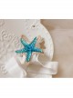 Fashion Cute Blue Starfish Shell Travel Vacation Baby Girl Elastic Hair Band