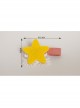 Casual Fashion White Lace Yellow Stars Girl Cute Holiday Birthday Hairpin