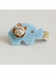 Baby Elephant Baby Flower Pearl Fashion Trend Holiday Birthday Cute Baby Girl Hairpin