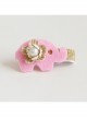 Baby Elephant Baby Flower Pearl Fashion Trend Holiday Birthday Cute Baby Girl Hairpin