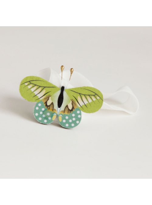 Cute Fashion Green Butterfly Simple Baby Girl Stretch Birthday Hairband