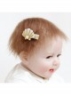 Fabric Fashion Cute Shell Pearl Golden Lace Girls Baby Seaside Travel Hairpin