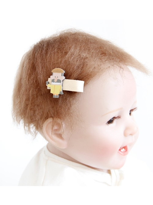 Cartoon Hat Bearded Man Fashion Cute Girl Baby Mini Duckbill Hairpin