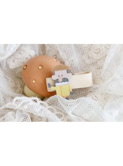 Cartoon Hat Bearded Man Fashion Cute Girl Baby Mini Duckbill Hairpin