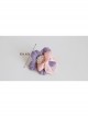 Pearl Pink Bow Purple Flower Lady Princess Fashion Cute Baby Little Girl Hairpin