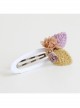 Cute Fashion Elegant Colored Leaves Flowers Children Little Girls Baby Hairpin