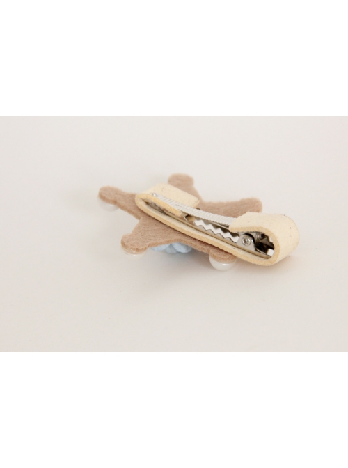 Parent-child Birthday Holidays Cute Fashion Artificial Pearls Coffee Stars Blue Flowers Girls Baby Hairpins