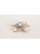 Parent-child Birthday Holidays Cute Fashion Artificial Pearls Coffee Stars Blue Flowers Girls Baby Hairpins