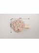 Golden Lace Fashion Cute Love Pink Flower Lady Parent-Child Girl Baby Hairpin