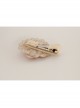 Golden Lace Fashion Cute Love Pink Flower Lady Parent-Child Girl Baby Hairpin