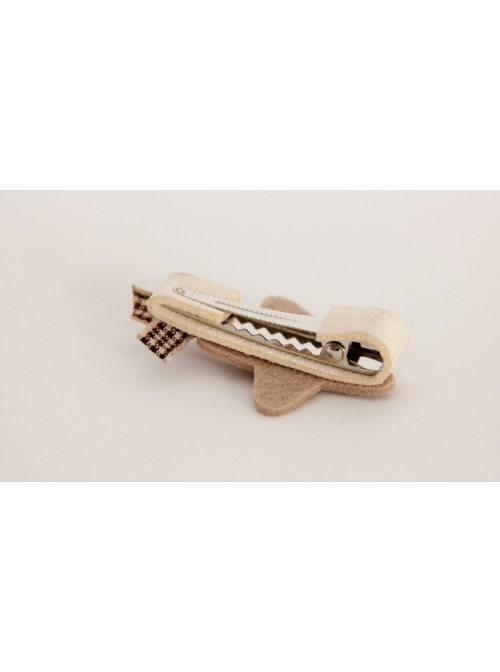 Alloy Crown Plaid Bowknot Coffee Stars Cute Fashion Trend Children Girls Baby Hairpins