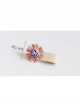 Princess Fashion Cute Child Pink Purple Flower Girl Baby Mini Hairpin