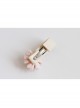 Princess Fashion Cute Child Pink Purple Flower Girl Baby Mini Hairpin