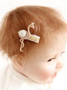 Cute Fashion Simple Multicolor Bird Wings Child Baby Female Hairpin