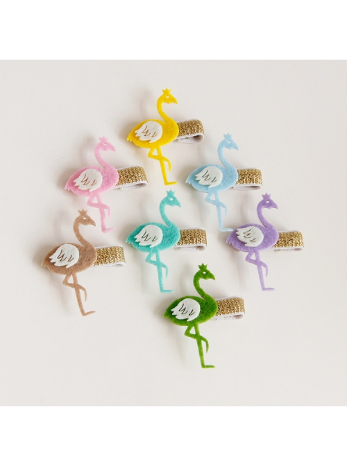 Cute Fashion Simple Multicolor Bird Wings Child Baby Female Hairpin