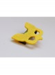 Fashion Cute Yellow Fox Female Child Baby Cartoon Holiday Green Hairpin