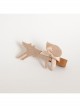 Cartoon Cute Fashion Simple Fox Bow Female Child Baby Half-Wrapped Hairpin