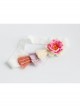 Fairy Fashion Cute Colorful Tassels Pink Flowers Children Baby Stretch Headband