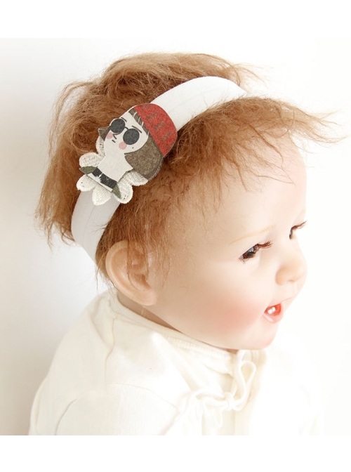 Festival Birthday Cartoon Sunglasses Girl Fashion Cute Girl Child Princess Baby Elastic Hair Band