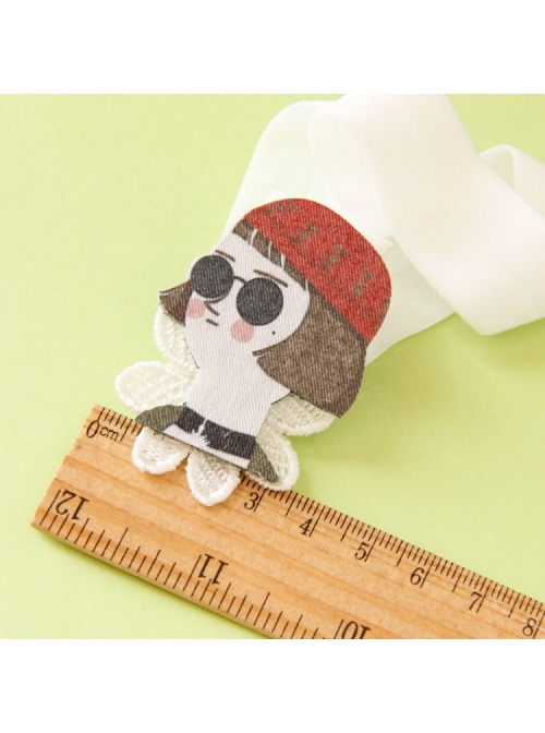 Festival Birthday Cartoon Sunglasses Girl Fashion Cute Girl Child Princess Baby Elastic Hair Band