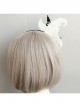 Halloween Witch Hat Black Rose Party Party Stage Show Fashion Retro Child Female Headband