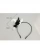 Halloween Witch Hat Black Rose Party Party Stage Show Fashion Retro Child Female Headband