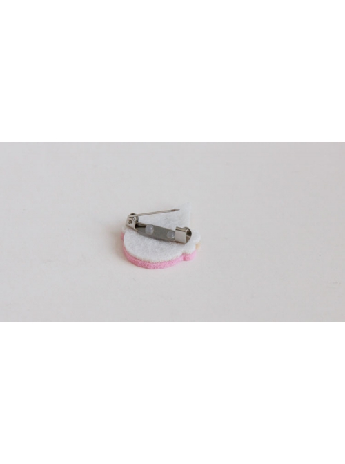 Cute Fashion Trend Multicolor Ice Cream Retro Felt Cloth Sweater Brooch