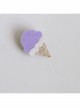 Cute Fashion Trend Multicolor Ice Cream Retro Felt Cloth Sweater Brooch