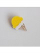 Cute Fashion Trend Multicolor Ice Cream Retro Felt Cloth Sweater Brooch
