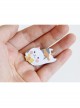Cartoon Kitten Cute Fashion Trend Funny Children Female Cardigan Brooch