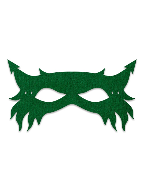 Fashion Retro Masquerade Male Female Child Half Face Monster Halloween Christmas Party Mask