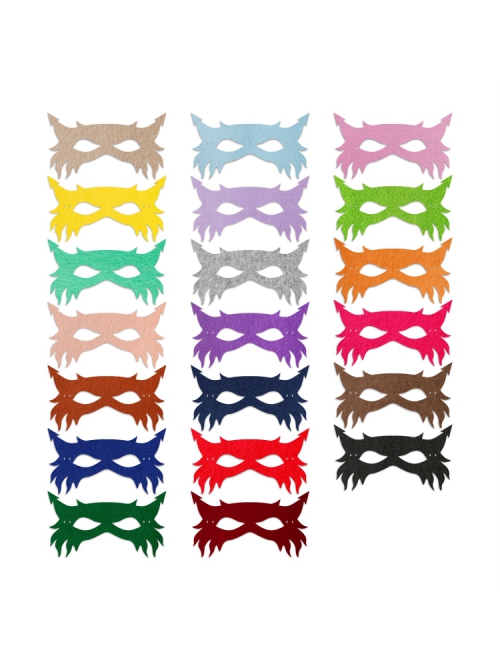 Fashion Retro Masquerade Male Female Child Half Face Monster Halloween Christmas Party Mask