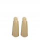 Eternals Thena Beige Battle Suit Design Combination 2 Halloween Cosplay Costume Golden Handguards