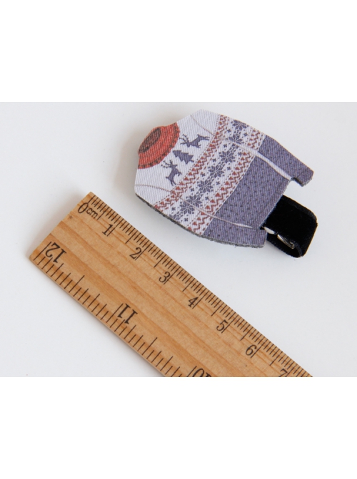 Christmas Holiday Party Fashion Retro Cartoon Elk Sweater Party Little Duckbill Hairpin