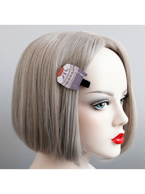 Christmas Holiday Party Fashion Retro Cartoon Elk Sweater Party Little Duckbill Hairpin