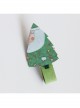 Cute Fashion Childlike Cartoon Christmas Tree Old Man Holiday Green Hairpin