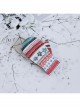 Retro Fashion Christmas Cute Cartoon Color Pattern Gloves Cloth Brooch