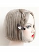 Fashion Creative Simplicity Black Retro Female Profile Face Duckbill Hairpin