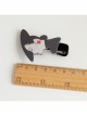 Fashion Creative Simplicity Black Retro Female Profile Face Duckbill Hairpin