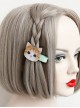 Childlike Holiday Birthday Fashion Cute Cartoon Kitten Duckbill Hairpin