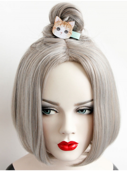 Childlike Holiday Birthday Fashion Cute Cartoon Kitten Duckbill Hairpin