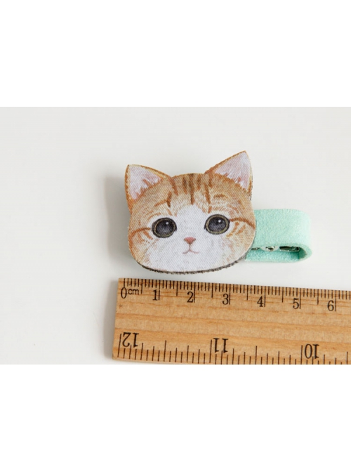 Childlike Holiday Birthday Fashion Cute Cartoon Kitten Duckbill Hairpin