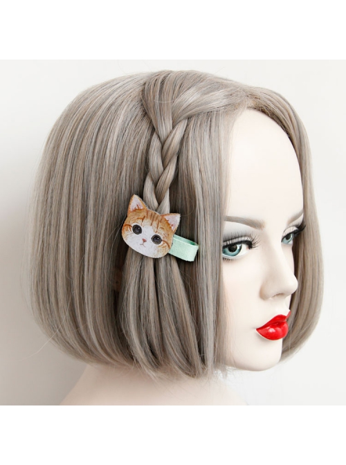 Childlike Holiday Birthday Fashion Cute Cartoon Kitten Duckbill Hairpin