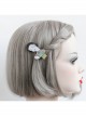 Personality Simplicity Creativity Retro Black Hair Eyes Closed Cheongsam Woman Duckbill Hairpin