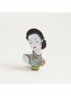 Personality Simplicity Creativity Retro Black Hair Eyes Closed Cheongsam Woman Duckbill Hairpin