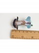 Retro Fashion Funny Fabric Cute Cartoon Hat Suit Giraffe Blue Hairpin